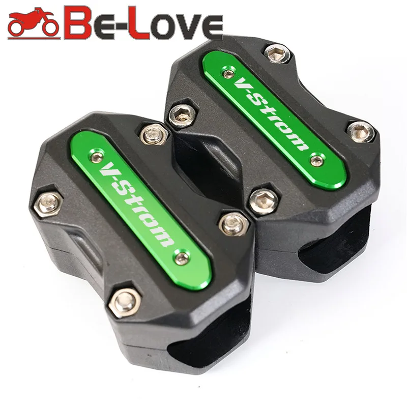 

New Arrivals For SUZUKI V-Strom 65/DL650 DL1000 250/DL250 Motorcycle Engine Guard Bumper Protection Decorative Block Crash Bar