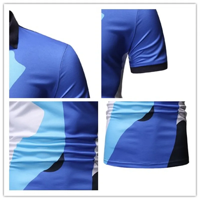 

New Men's Casual Fashion POLO Shirt Short Sleeve Pullover Clothes Man Polo Shirt