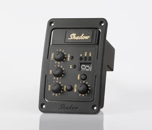 Звукосниматель для гитары врезной с тюнером предусилителем и эквалайзером Shadow |
