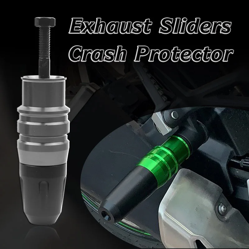 

Motorcycle accessories Crash Pads Exhaust Sliders Crash Protector For SUZUKI DL250 GSX250R GW250F GW250S GW250