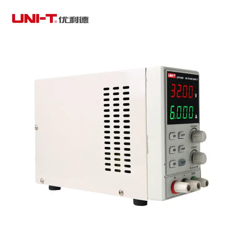 UNI T UTP1306S источник питания постоянного тока 4 битный дисплей светодиодный 0 32 в 6 а