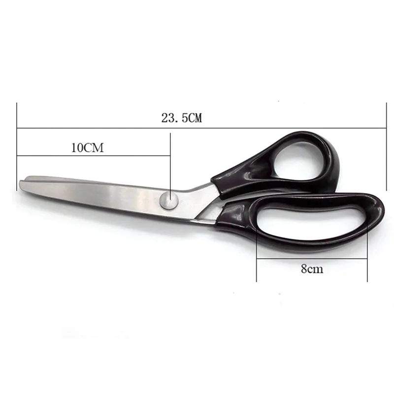 Новинка 3/5/7 мм зигзаг/волна профессиональные ножницы для повязки ткани кожи