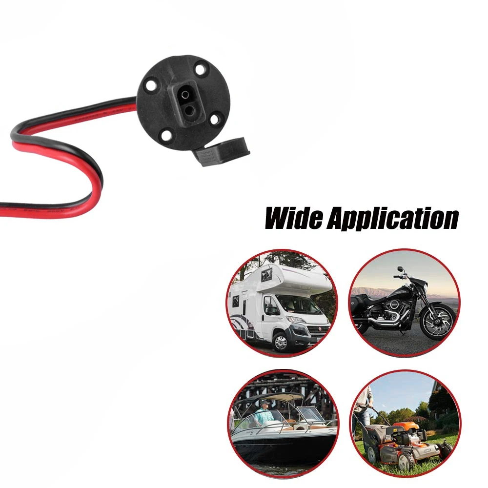 

SAE соединитель, Солнечная Всепогодная SAE розетка боковая стенка порт, кабель SAE быстрое подключение Панель Крепление универсальное съемное ...