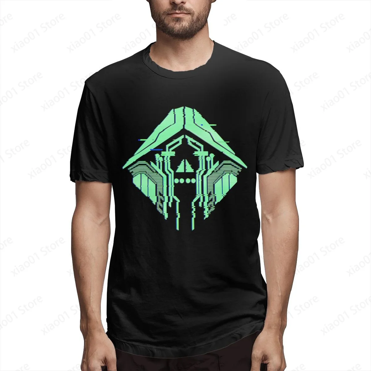 

Apex Legends Crypto Logo HUD Glitch T Shirt Men Women Graphics Harajuku T-Shirt Creativity Short Sleeve Tee Tops