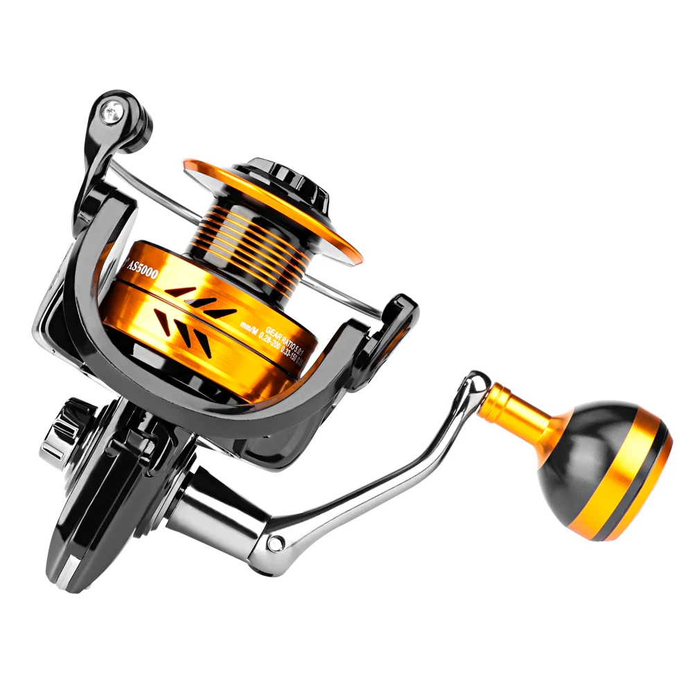 

PROXPE Fishing Reel AS 1000-7000 Series Stainless Metal Spool Durable Reinforced 10kg Max Drag Spinning Wheel Pesca