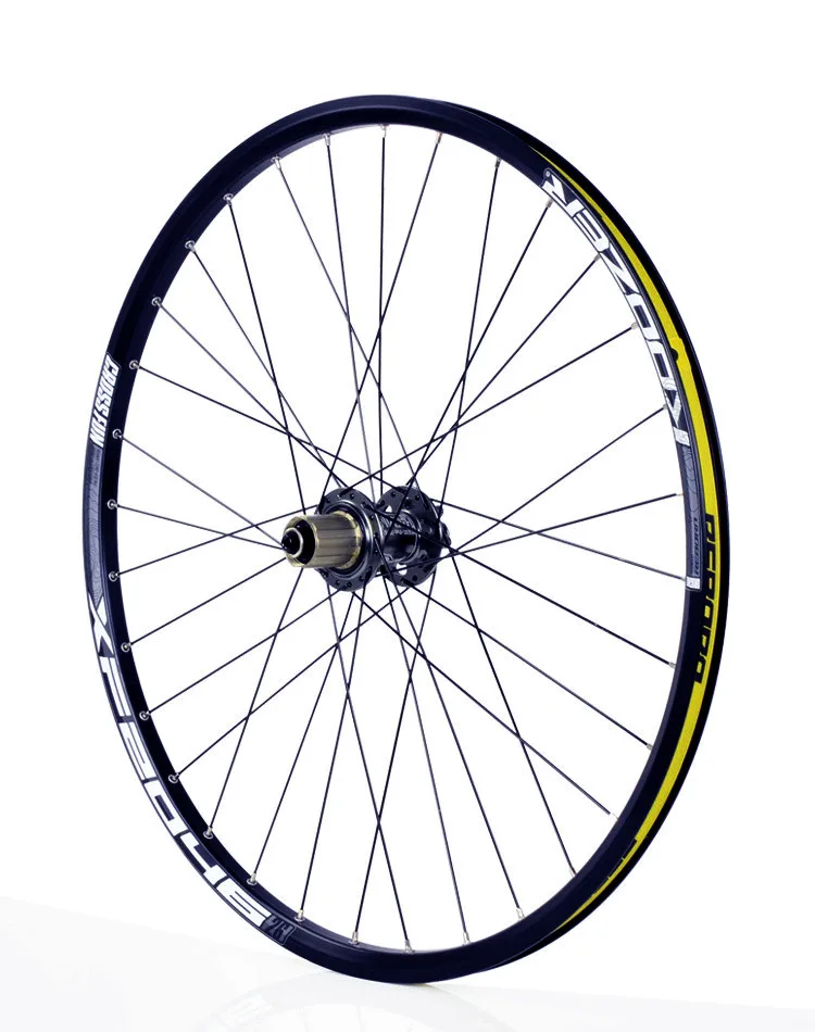 KOOZER XF2046 MTB горный велосипед колесная 26/27. 5/29 дюймов 72 кольца 4 подшипника QR Thru-axis колеса - Цвет: 27.5 black rear QR