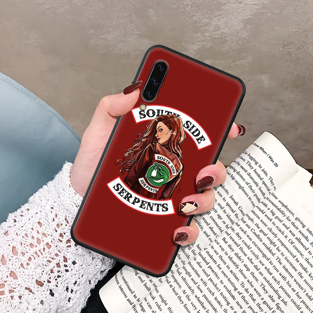 

American TV Riverdale Southside Serpents Phone Case For Samsung Galaxy A 5 7 8 10 20 20E 21S 30 30S 40 50 51 70 71 black Prime