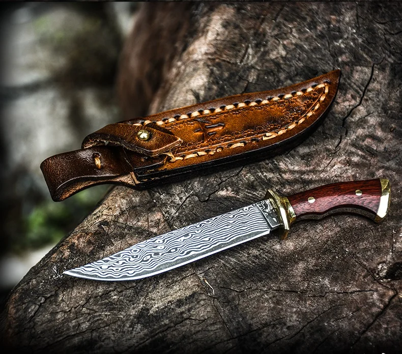 WIND Key knife mini Damascus steel edc portable self-defense pocket high sharp | Инструменты