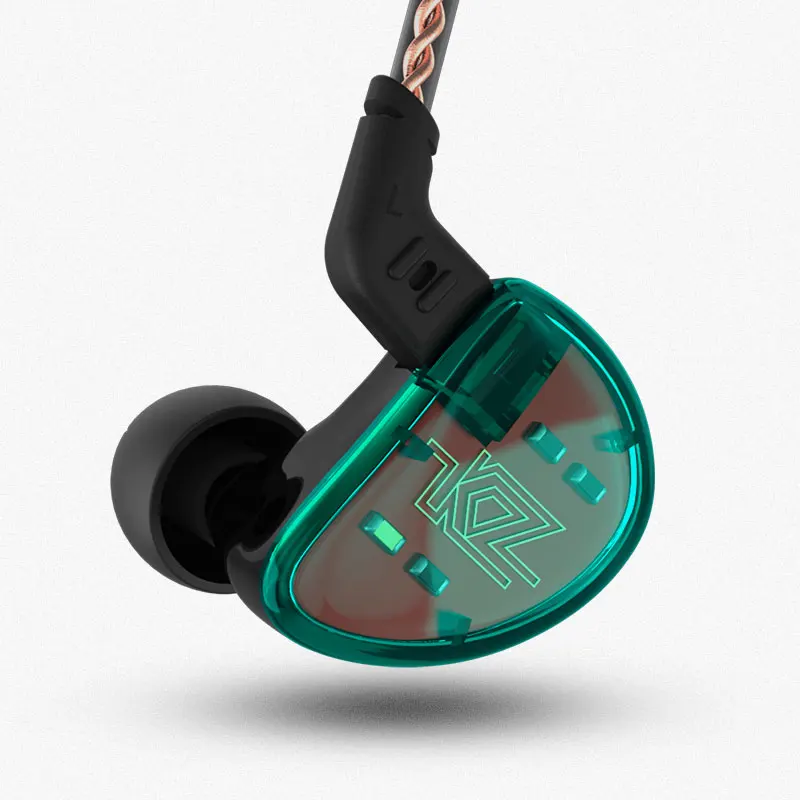 Плотным верхним ворсом KZ AS10 5BA Hi Fi стерео наушники для мобильного телефона