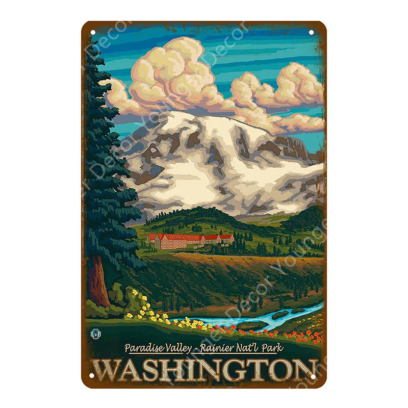 YD9230EI Классические туристические поездки по городам металлический знак Мексика Токийский постер с Италией винтажная табличка сувениры фестиваль подарок домашний Декор стены YI-020 - Цвет: YD9230EI