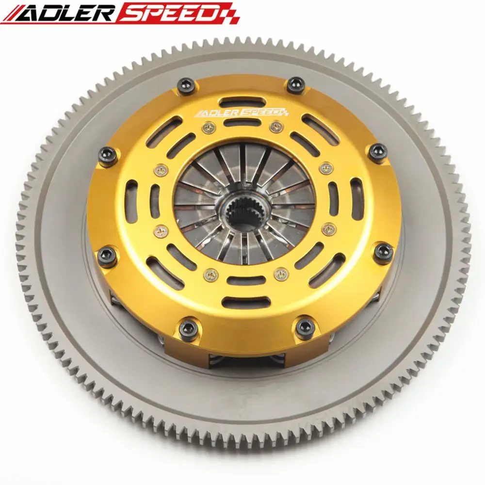 Клатч ADLERSPEED RACING с двойным диском для SUBARU WRX STI EJ25 стандартный легкий вес 6