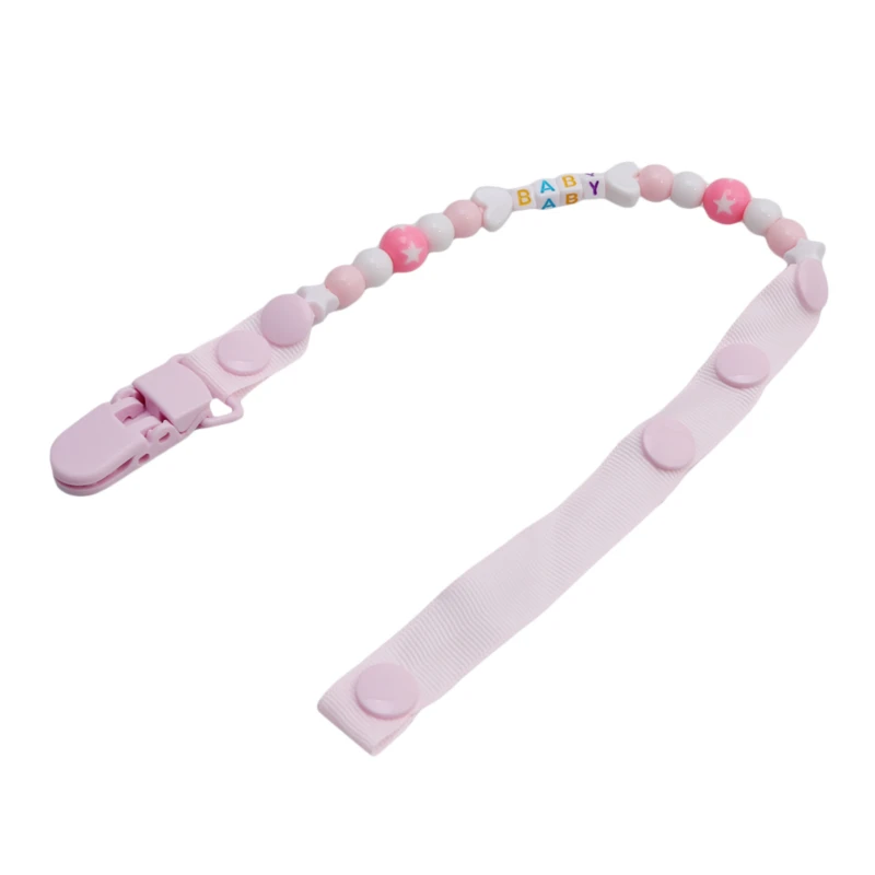 

Baby Toy Pacifier Clip Chain Plastic Holder Chupetas Soother Pacifier Clips Baby Rattles Nipple Holder For Infant