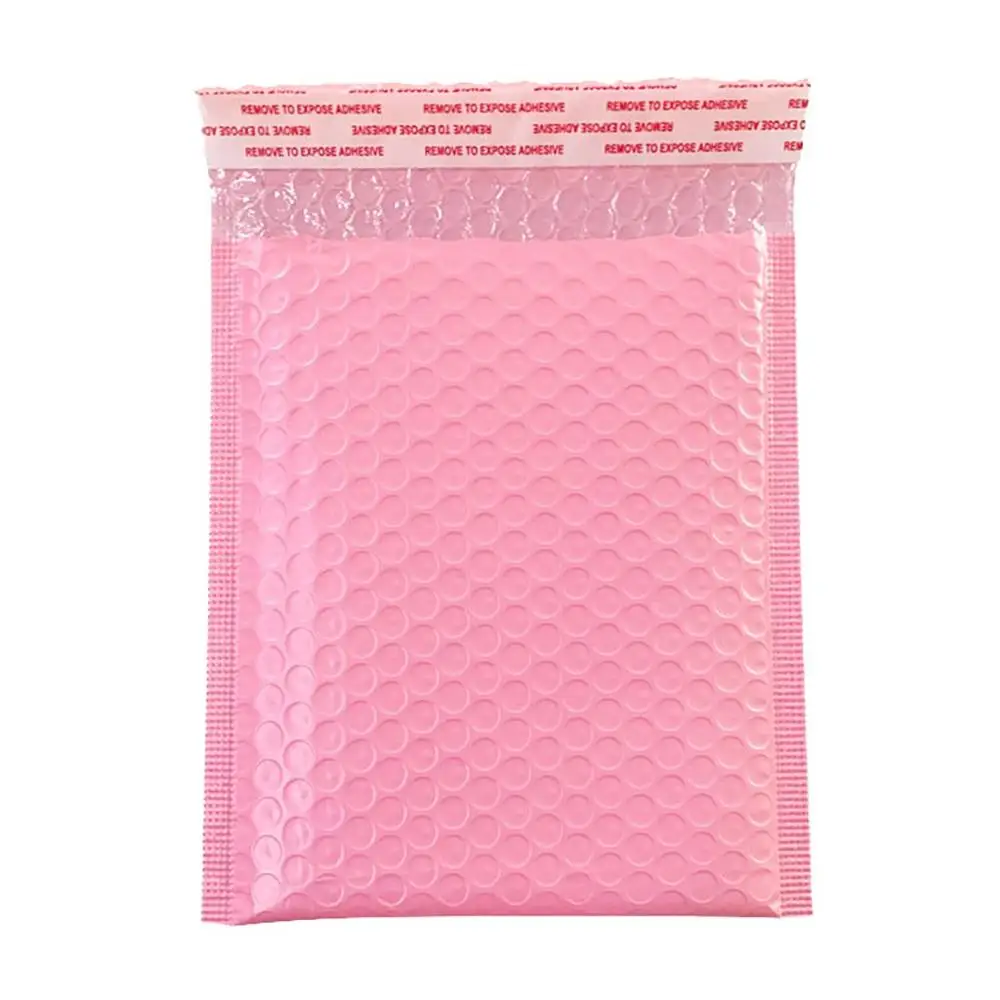 30pc Pink Foam Envelope Bags Self Seal Mailers Padded Shipping Envelopes with Bubble Mailing Bag Packages Gift | Дом и сад