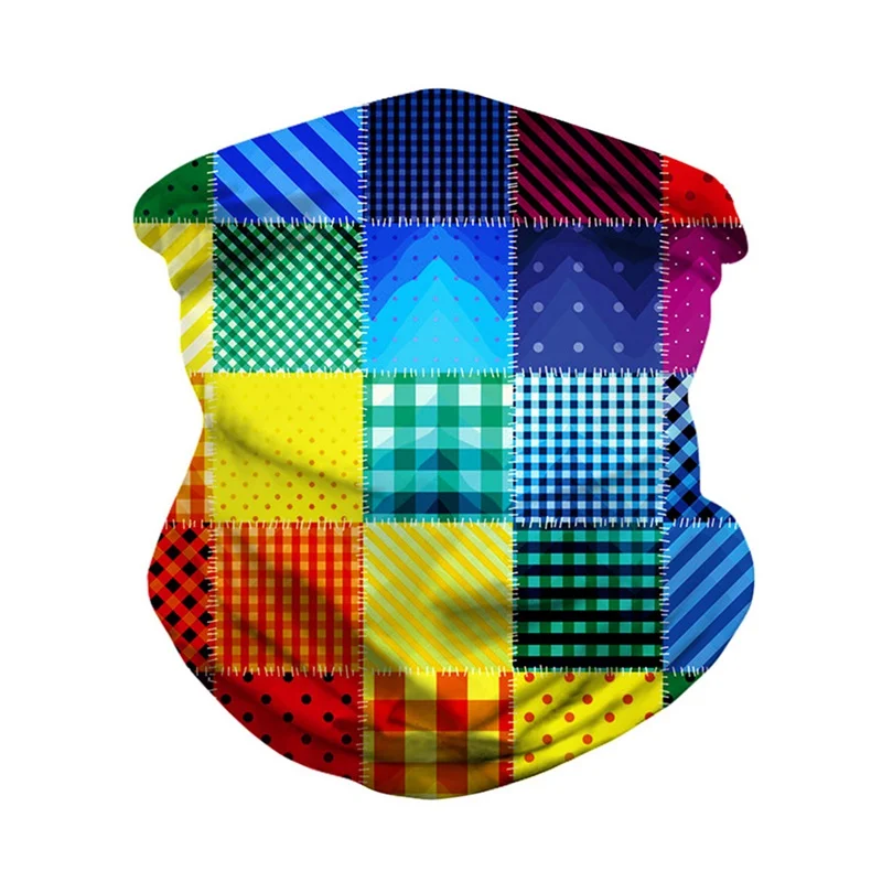 Портативная маска для лица верховой езды шарф защиты от насекомых бесшовная с