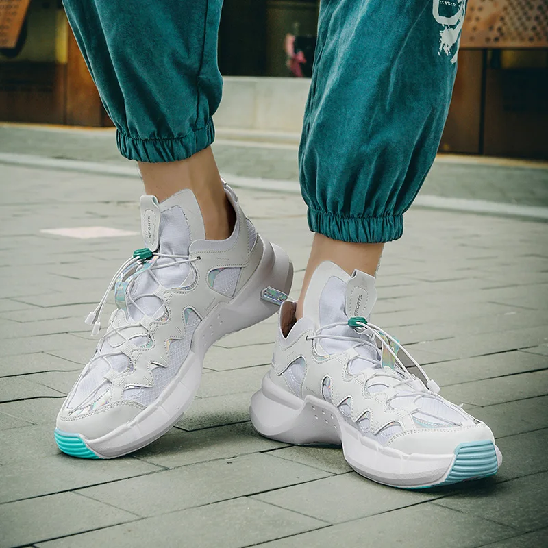 

Hot Sale Men Casual Shoes Breathable Outdoor 2021 Hip Hop Man High Quality Mens Designer Shoes Trendy Unisex Mens Shoes Platform