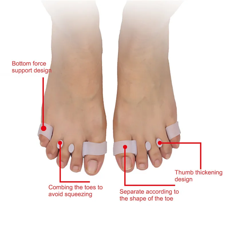 Регулятор кости ног носок для ухода за кожей стоп вальгусная деформация с бантом