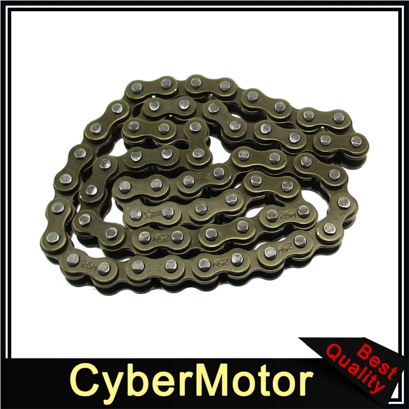 62 звенья электрической цепи стартера для двигателя 50cc 70cc 90cc 110cc 125cc ATV Quad Pit Dirt Bike Go
