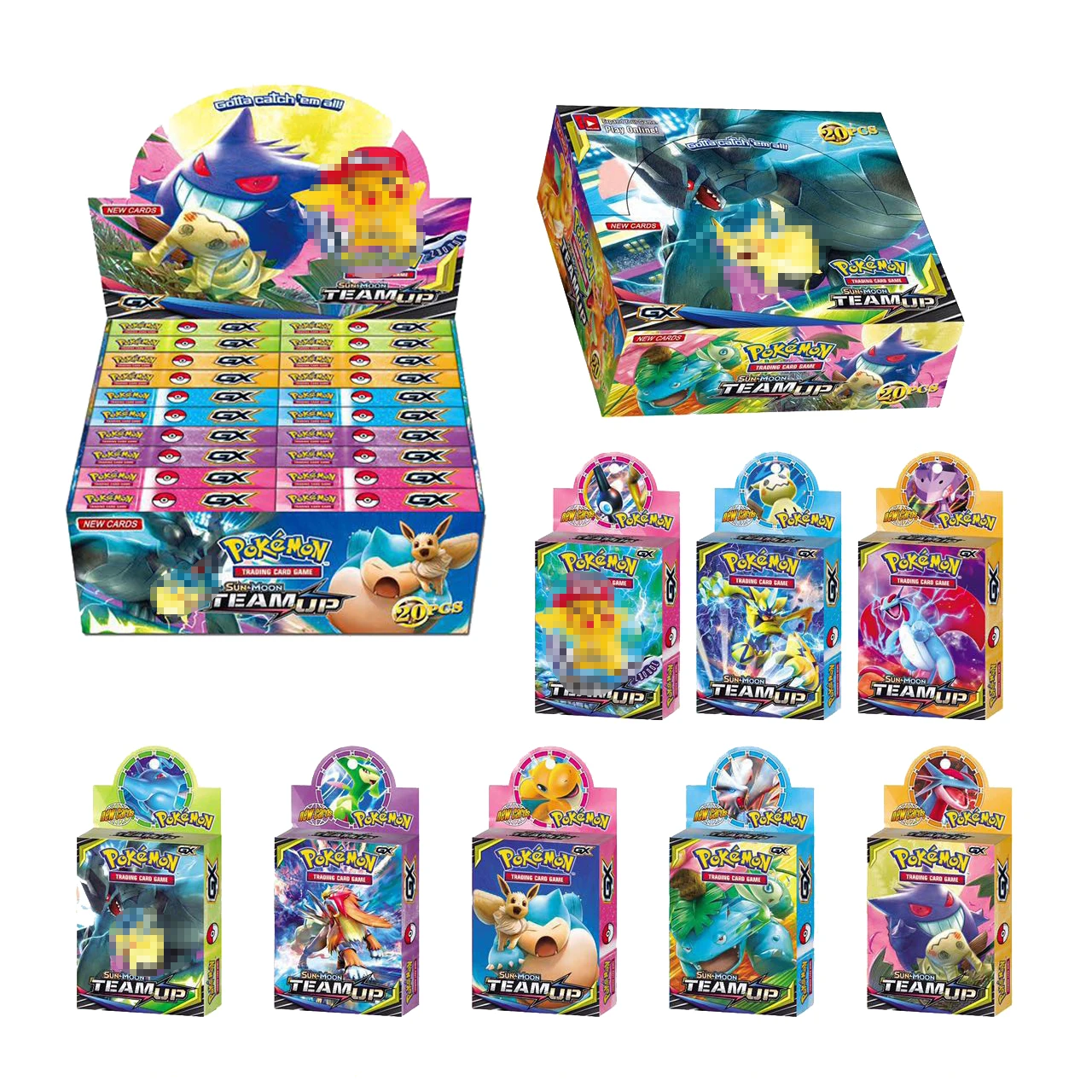 Takara Tomy PTCG карточки с покемонами 33 шт. GX EX Мега флэш-карта Меч Щит Солнце Луна карта коллекционный Подарок детская игрушка