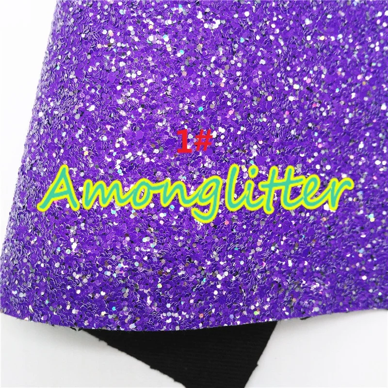 Amonglitter синяя объемная блестящая кожа ткань с саржевой основой блестящий лист для