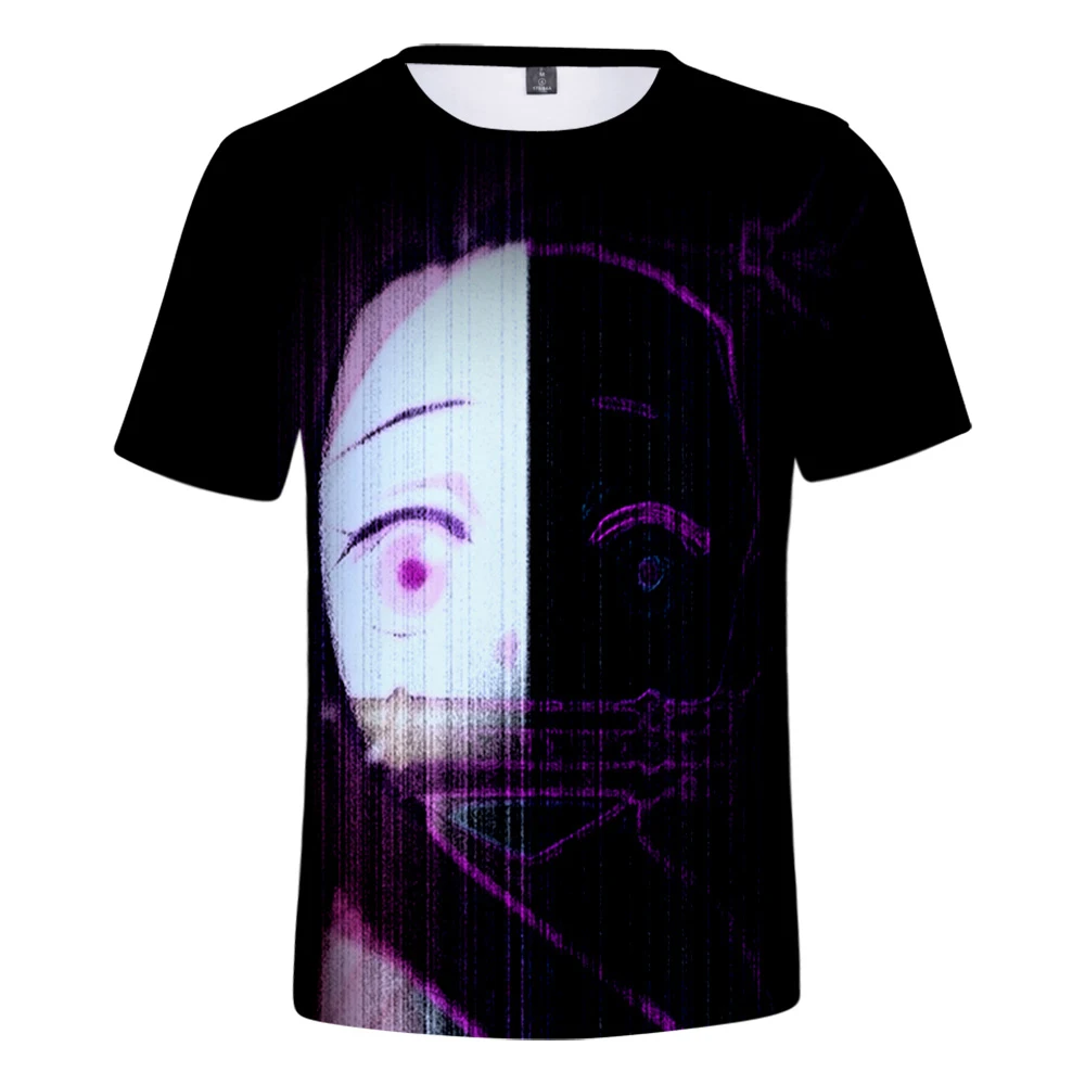 

3D T Shirt Demon Blade T shirt Fashion Women Men Harajuku Tee Print Demon Slayer 3D T-Shirt Short Sleeve Casual Tops