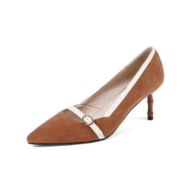 Новинка 2020 года Весенняя женская обувь из натуральной кожи Повседневные Удобные