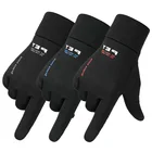 Зимние мужские перчатки, Нескользящие ветрозащитные перчатки для сноуборда, теплые дышащие мужские мотоциклетные перчатки для сенсорного экрана