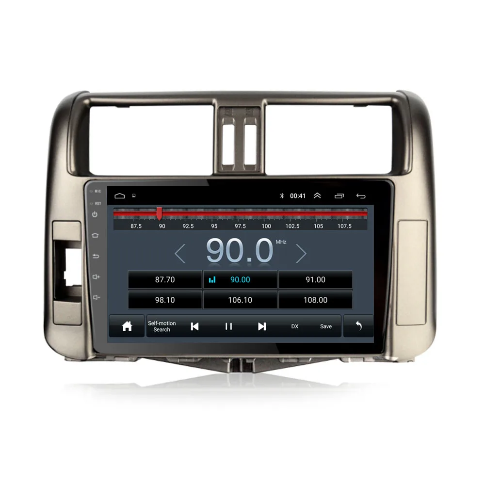 4G LTE Android 10 1/9/8 подходит для TOYOTA PRADO 2010 2011 2012 2013 Мультимедиа Стерео DVD плеер