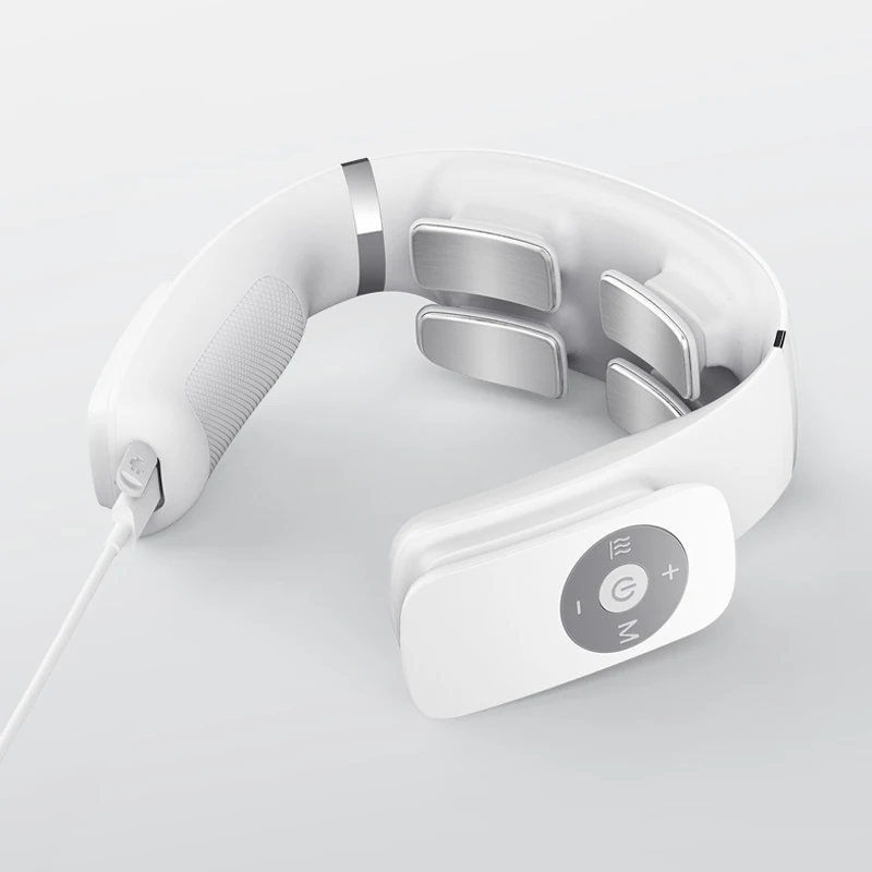 Новый Jeeback G3 Электрический беспроводной массажер для шеи десятки импульсов