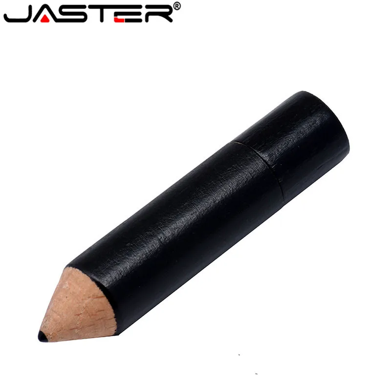 Креативный подарок JASTER USB 2 0 деревянный карандаш с логотипом флеш накопитель 4 ГБ 8