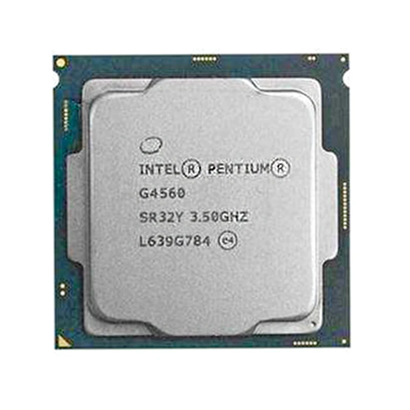 Процессор Intel Pentium G4560 для ПК центральный процессор LGA 1151- 14 нанометров