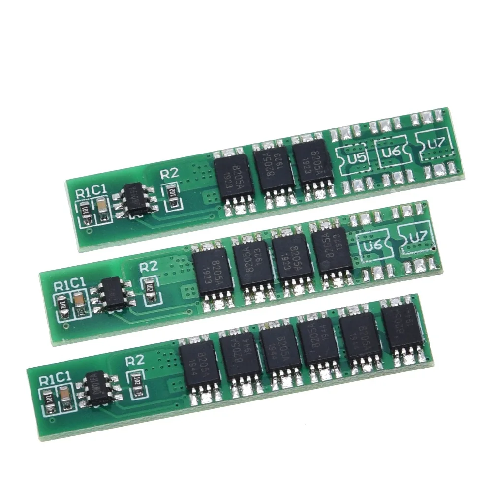 Защитная плата Aokin 1S 15A 3 7 V Li Ion 6MOS BMS PCM для литиевой батареи 18650 Lion|Интегральные
