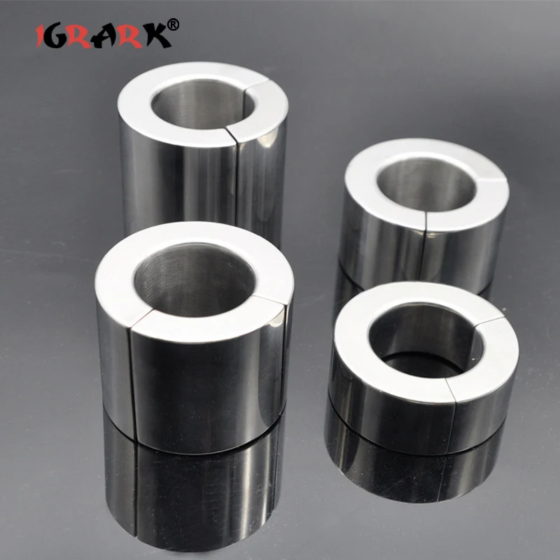 Металлическая подвеска в виде мошонки с магнитным замком Растяжитель яиц кольцо