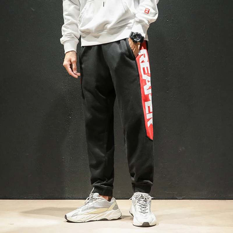 Прямая поставка 2020 мужские спортивные штаны мешковатые джоггеры осенние Losse