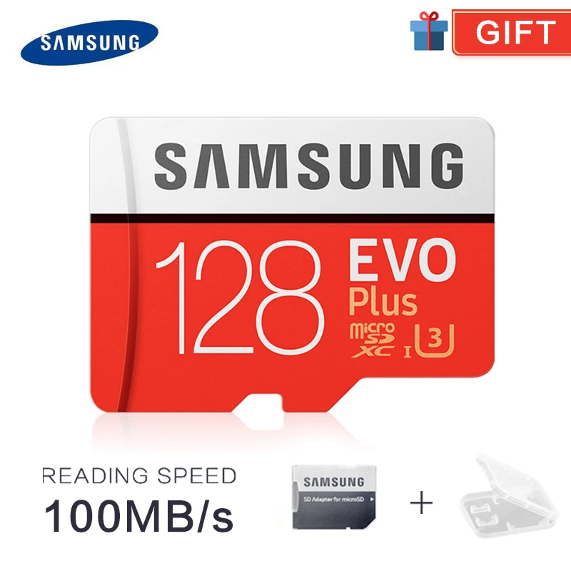 SAMSUNG карта памяти Micro SD класс 10 100 ГБ 32 64 128 ГБ| |