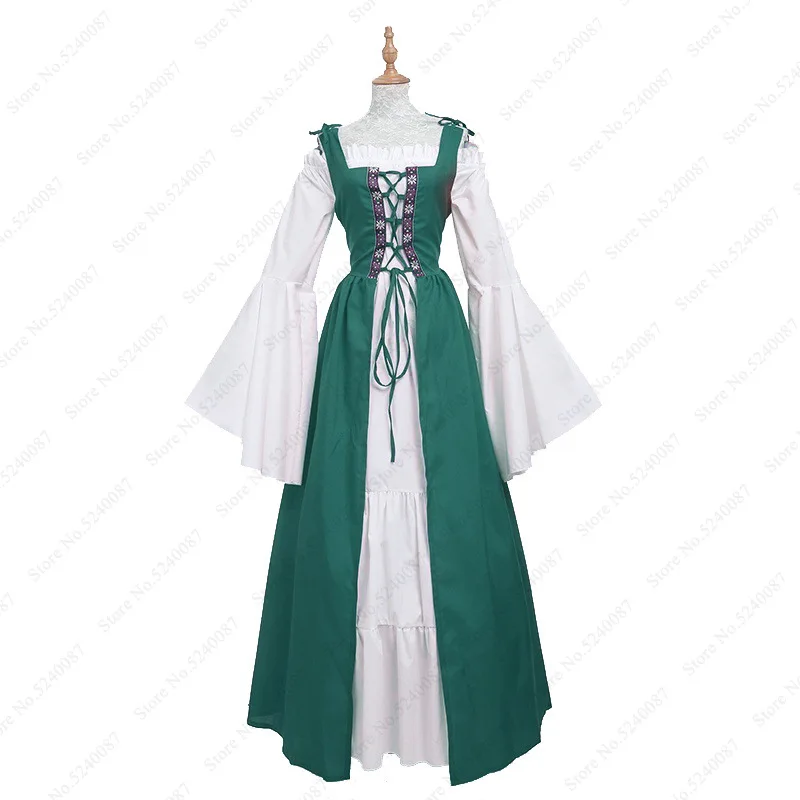 Средневековый Викторианский Ретро готический Ренессанс Эльф принцесса длинные