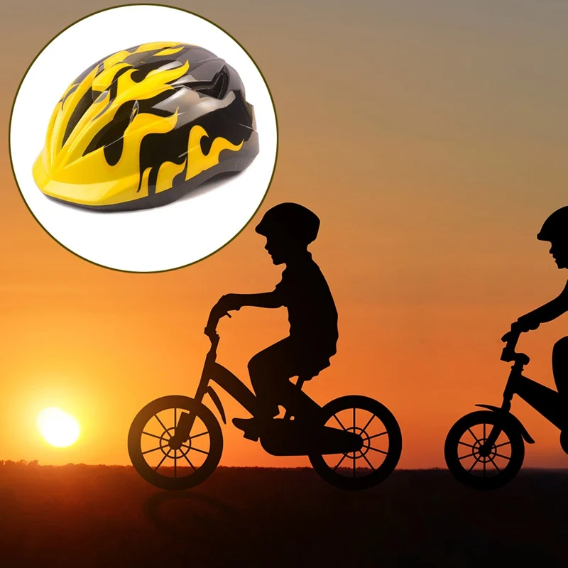 

1pc Kids Boy Girl Racing Bicycle Mountain Road Car Mountain Bike Bicycle Safety Helmet Hat 4 Styles Cycling Supplies 20*10*10cm
