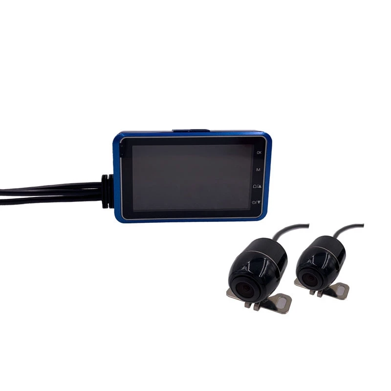 

1080P HD 3 INCH Dual Camera Motorcycle DVR Dash Cam Driving Recorder G-Sensor