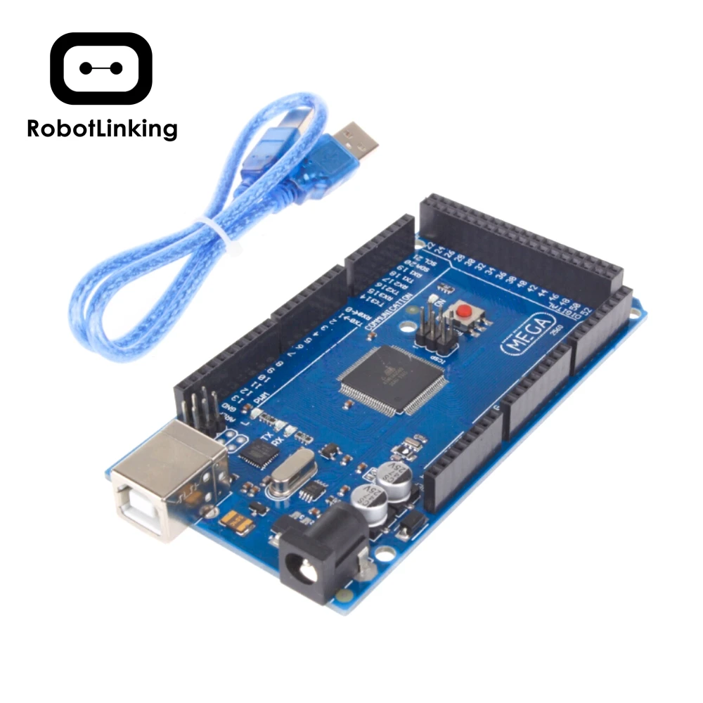 МЕГА 2560 R3 плата 2012 официальная версия с ATMega 2560 ATMega16U2 чип для Arduino интегрированный драйвер с оригинальной розничной коробкой
