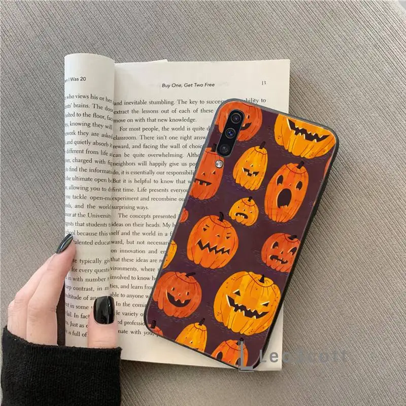 

Autumn leaves fall fox pumpkin Phone Case For Samsung Galaxy A 3 6 7 8 10 21 01 11 31 91 10S 20S 30S 50S PLUS