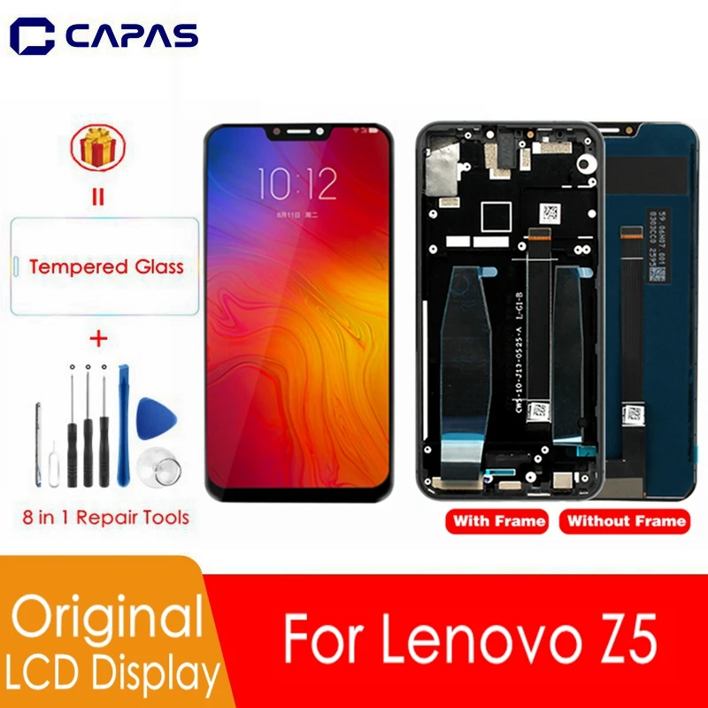 Для lenovo Z5 ЖК-дисплей, сенсорная панель экрана для lenovo Z5 L78011 ЖК-дигитайзер Замена запасных частей