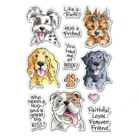 puppy dogs animals life is a ruff transparent stamps for diy scrapbooking paper cards making crafts clear stamps 2020 new arri
