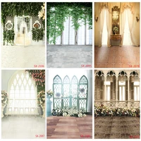vinyl photography backdrops prop flower wood floor castle wedding theme photo studio background 2157 yxfl 48