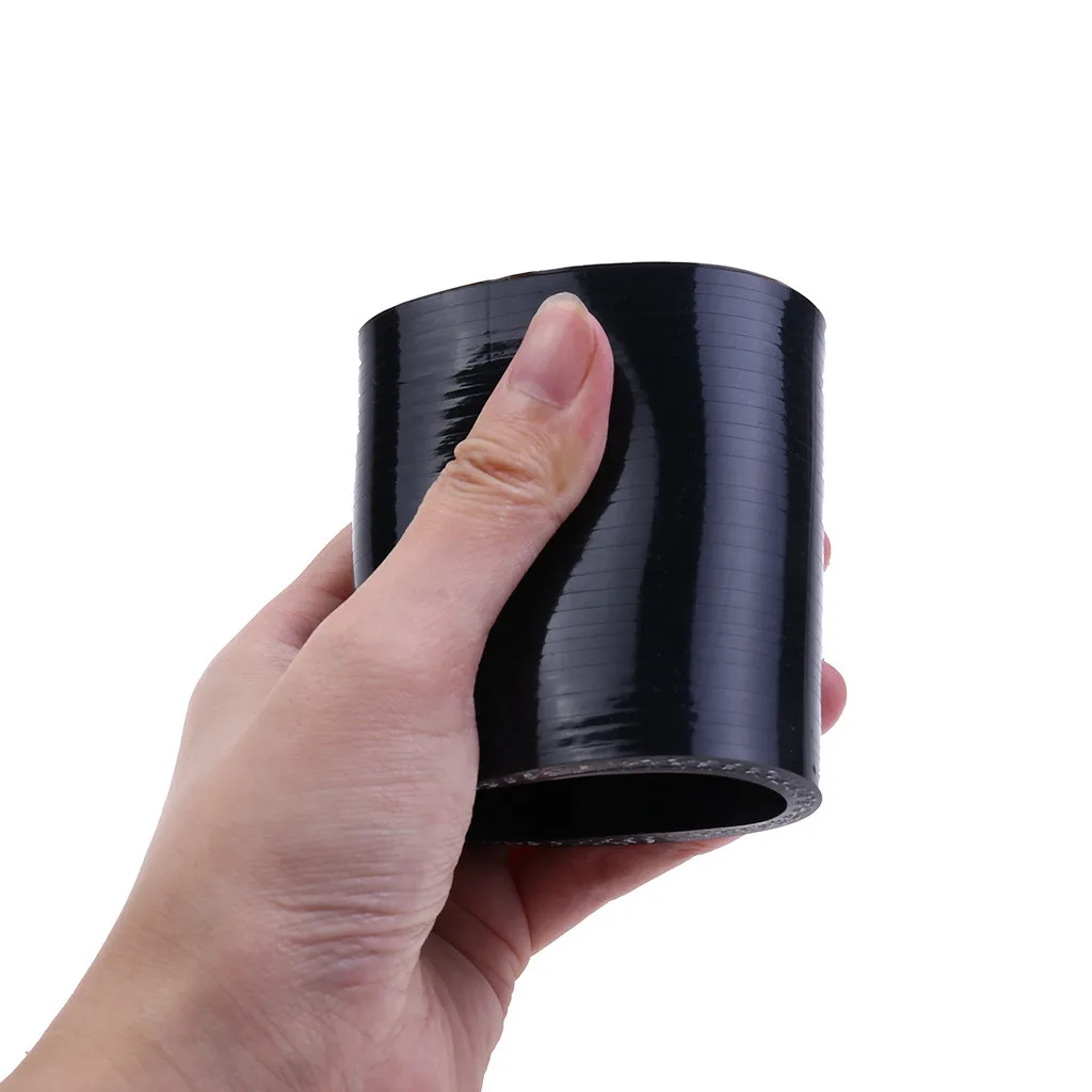 Универсальный прямой 51-102 мм черный/синий интеркулер впускная Труба колено макс.