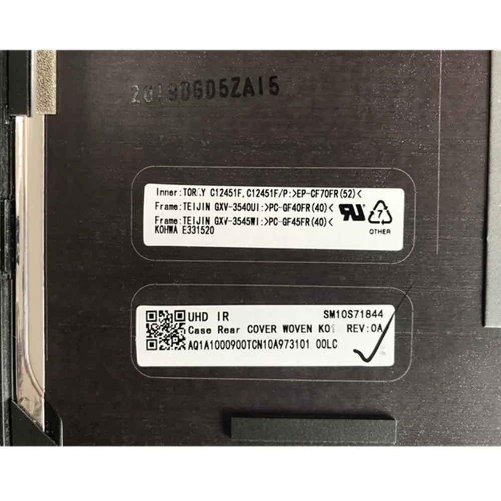 Murah Baru/Orig Laptop Shell Tutup Penutup Belakang Case Belakang Untuk Lenovo ThinkPad X1 Karbon 7th Gen AQ1A1000900 5M10V28078 5M10X62352