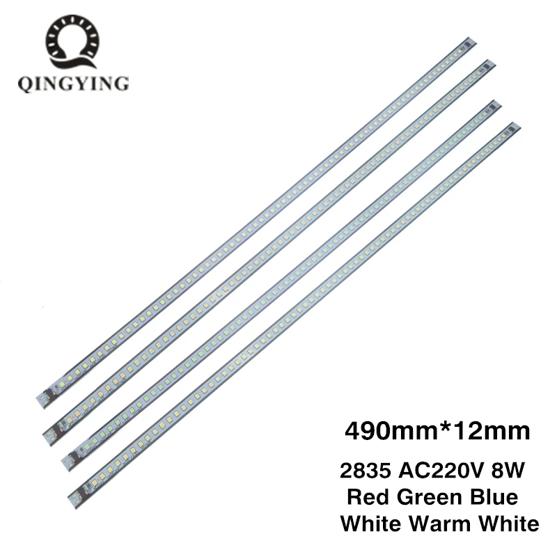 Светодиодная лента QINGYING 49 см 72 LED теплый/натуральный/белый/красный/зеленый/синий 8 Вт