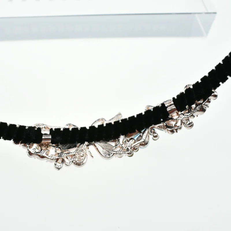 Корейские милые блестящие банты Стразы с цветами для девочек простой