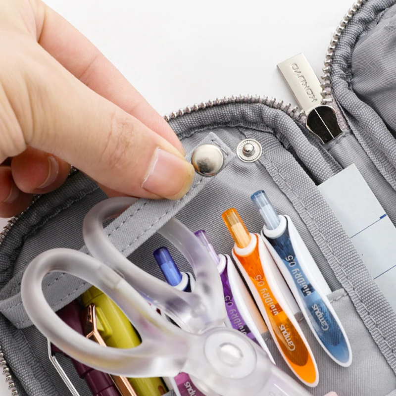 Чехол карандаш KOKUYO для студентов с большой емкостью простая канцелярская сумка