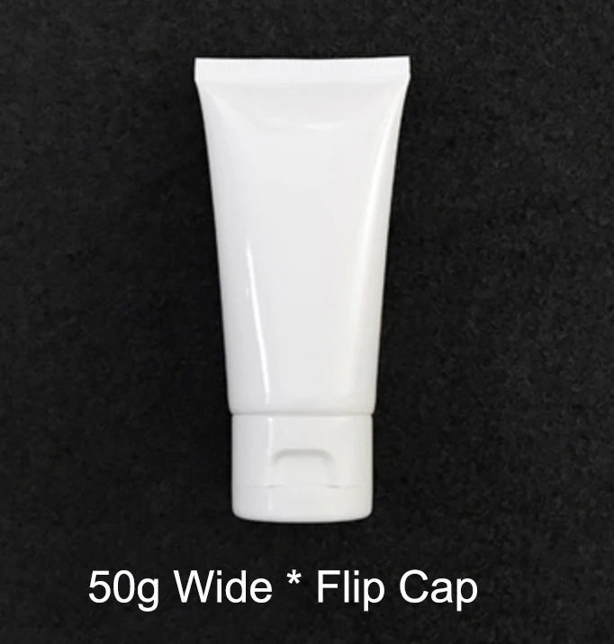 50ml3 5 мл 10 мл 30 мл 50 мл 100 мл 200 мл белая пластиковая мягкая бутылка для макияжа для выдавливания крема пузырьки для шампуня емкость для лосьона 30 шт - Цвет: 50ml3