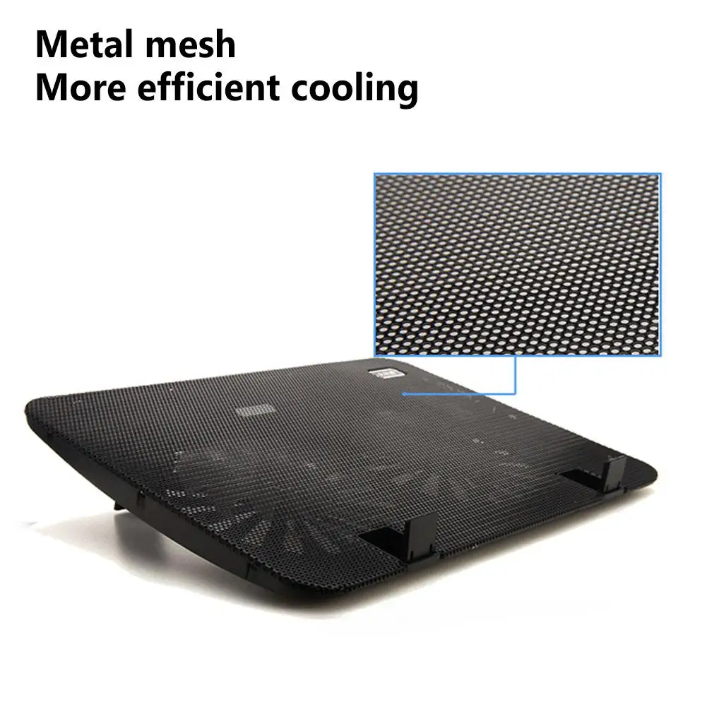 

Adjustable Dual Fan USB Laptop Heat Dissipation Cooler Holder Stand Bracket
