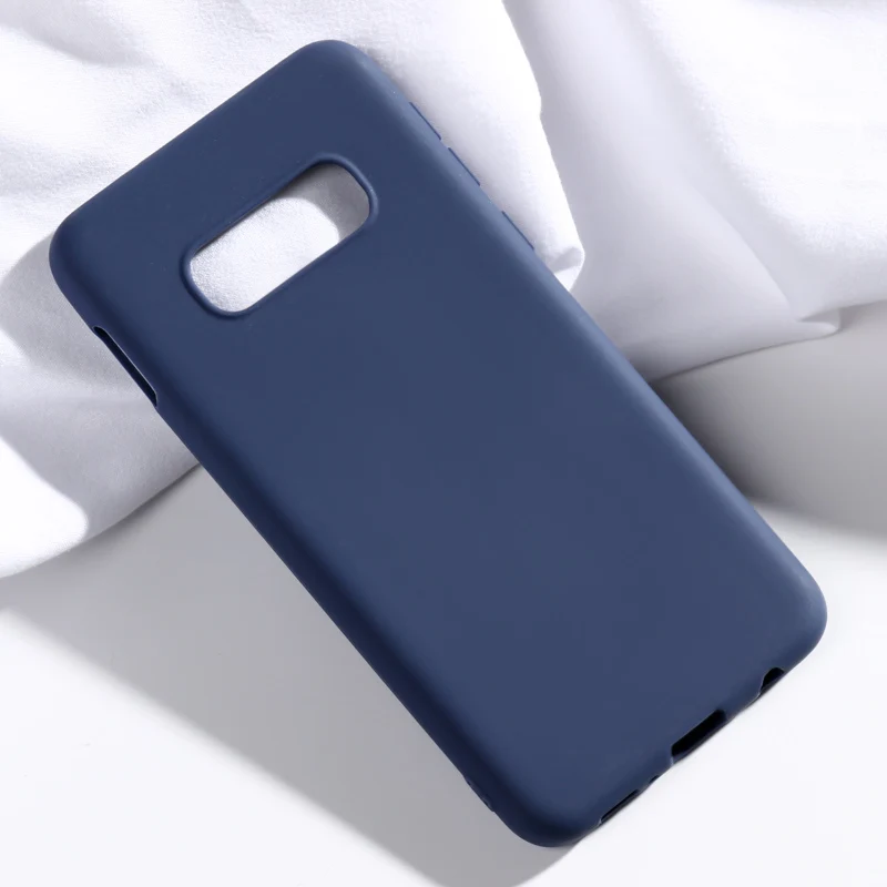 Чехол для Samsung Galaxy S10e чехол карамельного цвета мягкий телефона S10 Lite e силиконовые